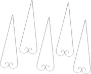 10pcs Outdoor Plant Label Hooks Iron Garden Markers Stake Plant Sign Hanging Poles Plant Label Hanger for Flower Pot Bonsai
