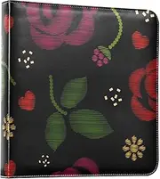 Red Rose Photo Album Binder Photo Books Self Adhesive Scrap Book Photo Albums Childhood Photo Album 4x6, 5x7, 6x8 Photos