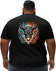 [xtalline] Big and Tall Men T Shirts Graphic Tee Shirt Casual Fashion Short Sleeve Tshirt T2 5D2C 013P