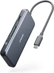 Anker PowerExpand+ 7-in-1 USB-C PD Media Hub A8346