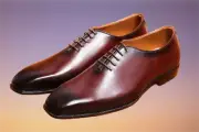 Handmade Men maroon square toe leather dress shoes, Men Oxfords leather shoes