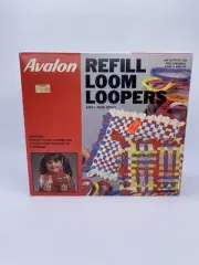 NEW SEALED Loom Loopers Refill Avalon Retro Vintage Craft 1987