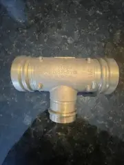 91402 VIEGA XL PROPRESS BRONZE 2-1/2" X 2-1/2" X 2" TEE **NOT XLC** READ DESC