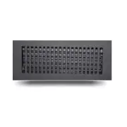 Caststo- Cast Aluminum Floor Vent Cover 4"x12" (overall 6"x14")- Model-Rock