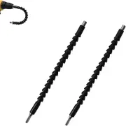 2 PC. SUPERBIT FLEXIBLE 1/4" DRILL BIT EXTENSION