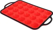 HOLIDYOYO Baking Donut Mold Silicone Muffin Pan Non-Stick Surface Mini Muffin Molds Multi-Grid Baking Tray for Cupcake Pancake
