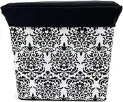 Labymos Folding Ottoman Storage Bench Foot Rest Stool Cube Multifunctional Footstool Stool Blanket Box with Cover Space-Saving Foldable Design for Living Room, Bedroom