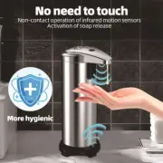 Touchless Stainless Steel Automatic Sensor Soap Dispenser