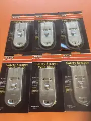NOS, LOT of (6( Mega Cutter SAFETY RAZOR SCRAPER,