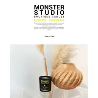 在飛比找蝦皮購物優惠-🇰🇷韓國 MONSTER STUDIO 香氛擴香蠟燭 100