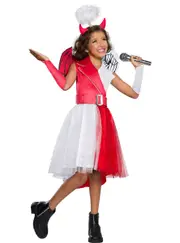 Diabla Girls Devil and Angel Halloween Costume