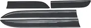 Car Accessories Carbon Fiber Door Panel Trim Auto Body Skirts Side Door Protector Compatible for Porsche Macan 2019-2021(Carbon)