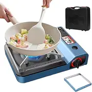 Portable Camping Stove | Cooktop Burner for Grilling,Outdoor Quick Heating Stove Burner for Barbecue, Home, Travel, Backpacking, Camping, Picnic