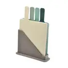 4Pcs Kitchen Cutting Board Portable Cutting Mat for Vegetables Beef Cheese