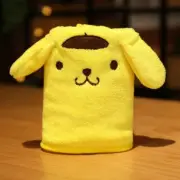 Cute Small Towel Household Face Towel Absorbent Towel Cartoon Coral Pompompurin