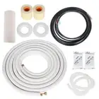 1/4*3/8in Cooling Connection Pipe For Mini Split Heat Pump Systems Install Kit