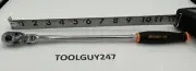 SNAP ON TOOLS ORANGE 1/4" Drive X-Long Quick Release Flex Ratchet THRLLF72O NEW