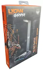 LYCAN GAMING Gamma Multimedia 7.1 Surround Sound Headset Stand