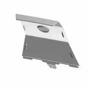 Polaris Nose Cone, Base, Indy Red, Genuine OEM Part 5456017-293, Qty 1