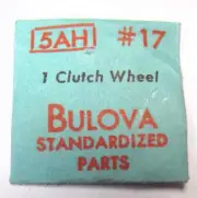 Bulova 5AH #17 Clutch Wheel-Unopened-In Original Factory Package-New Old Stock