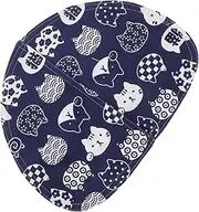 BUGUUYO Litter Box Door Curtain Foldable Splatter Guard for Stove Grease Splatter Guard Foldable Insulation Small Cartoon Door Curtain Door Curtain Flap Dog Door Flap Cotton Linen