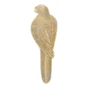 Maine & Crawford Asher Parrot 29cm Resin Tray Display - Gold