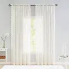 Bedroom Princess Curtain Living Room Half Curtain White Tulle Curtain