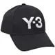 Y-3 LOGO CAP 經典刺繡字母LOGO山本耀司棒球帽(黑/H62981)