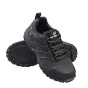 Nautilus N1961 Work Boot, Alloy Toe, Women, Black, 9.5 WIDE, steel toe