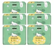 Muumi Nappies Size 1 Newborn 2-5kg (6x25's) Carton of 150