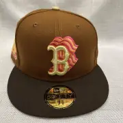Exclusive 59FIFTY Boston Red Sox 1999 ASG Chrome Dunkin Brown UV Size 7 1/8