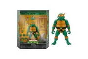 Super7 ULTIMATES! Teenage Mutant Ninja Turtles Michelangelo - 7" TMNT Action Figure with Accessories Classic Cartoon Collectibles and Retro Toys