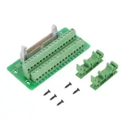 IDC34P 34Pin Male Header Breakout Board Terminal Block Connector PLC