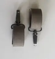 BUGABOO FITTING PRAM BAG CLIPS (GREY)