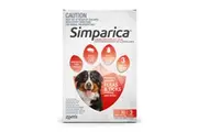 Simparica Chews For Extra Large Dogs 40.1 - 60kg 3 Pack