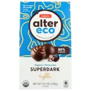 Choc Truffle Superdark 4.2 Oz(Case Of 8) By Alter Eco