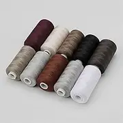 Embroidery Threads Embroidery Threads 10Roll/Set Sewing Thread Machine Hand Embroidery Polyester Thread Strong Durable Needlework Sewing Accessories.(Gray)