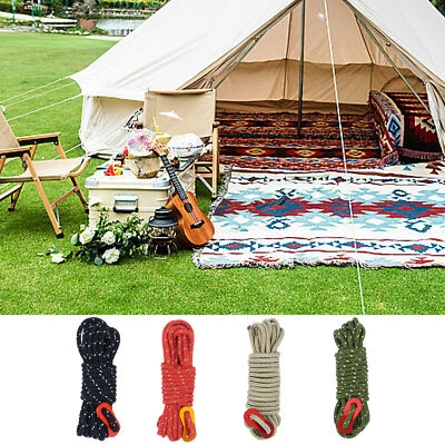 Reusable Tent Rope Polyester Outdoor Tent Adjustment Rope Camping Cord