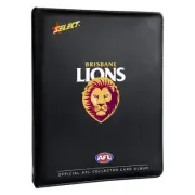 Official AFL Brisbane Lions Collector Card Album