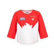 NEW Sydney Swans Infant Guernsey Size 0-3