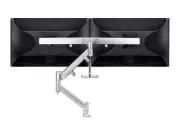 Atdec AWMS-RHXB Dual Display Desk Mount for 27" Monitors, VESA 75x75/100x100