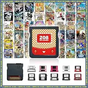 208 in 1 ds Game, Contains 208 Games, Super Combination Game Card,Retro Classic DS Games, Suitable for NDS,NDSi,3DS,New,DS,2DS