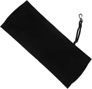 NULYLU Running Belt Multi Sling Bag Gym Running Hip Bag Waist Outdoor Carry Fanny Belt Pouch Strap Waist Pouch Mobile Phone Purse Nylon Black