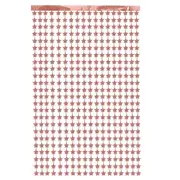 Star Tinsel Foil Fringe Curtain - Rose Gold