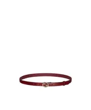 Gucci Interlocking G Buckle Belt 90,80,70,95,85,75 Gucci Encora Red