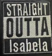 STRAIGHT OUT ISABELA OR IRON PATCH (HEAT)