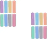 jojofuny 2sets 8pcs Silicone Chewable Sensory Chew for Pencil Charms for Enhanced Focus Oral Motor Development Classroom and Study Use 8pcs*2