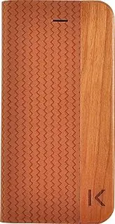 【The Kase/Case】 Notebook Type Smartphone Case for iPhone 5, iPhone 5S, iPhone SE Brown & Natural Cherry Wood Cherry Blossom Tree 36832813