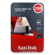 Sandisk Cruzer CZ600 Glide 3.0, USB Flash Drive, Reliable Storage, 256 GB