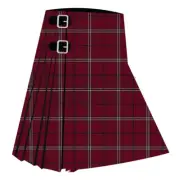 Traditional Handmade County Salt Lake Tartan Kilt Custom Size Kilt For Men